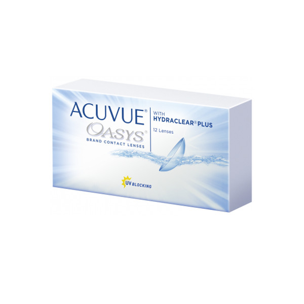 

Контактные линзы Johnson & Johnson Acuvue Oasys with Hydraclear Plus (12 линз / 8.4 / -5), Acuvue Oasys with Hydraclear Plus