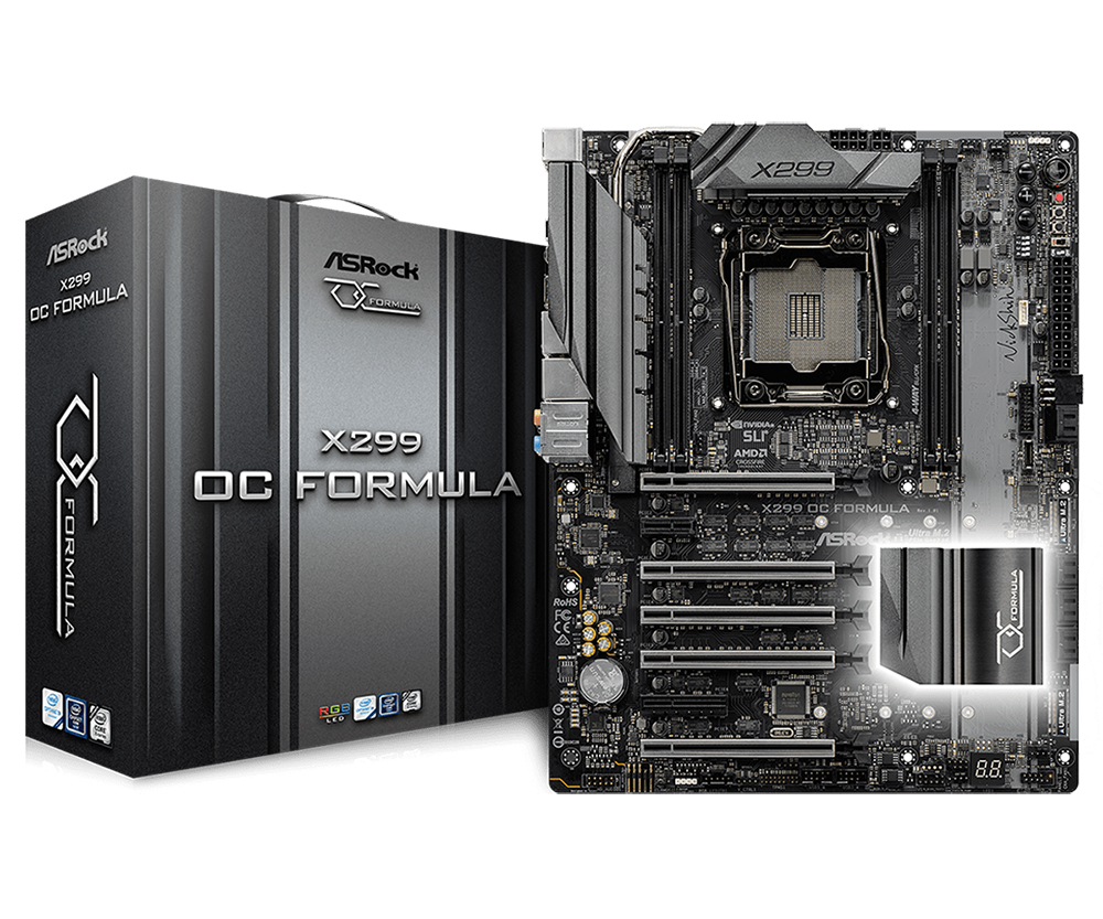 

Материнская плата ASRock X299 OC Formula, X299 OC Formula