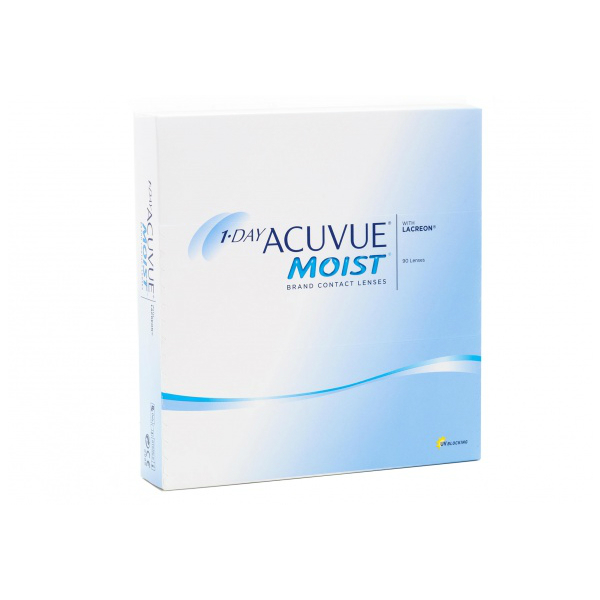 

Контактные линзы Johnson & Johnson 1-Day Acuvue Moist (90 линз / 8.5 / -0.5), 1-Day Acuvue Moist