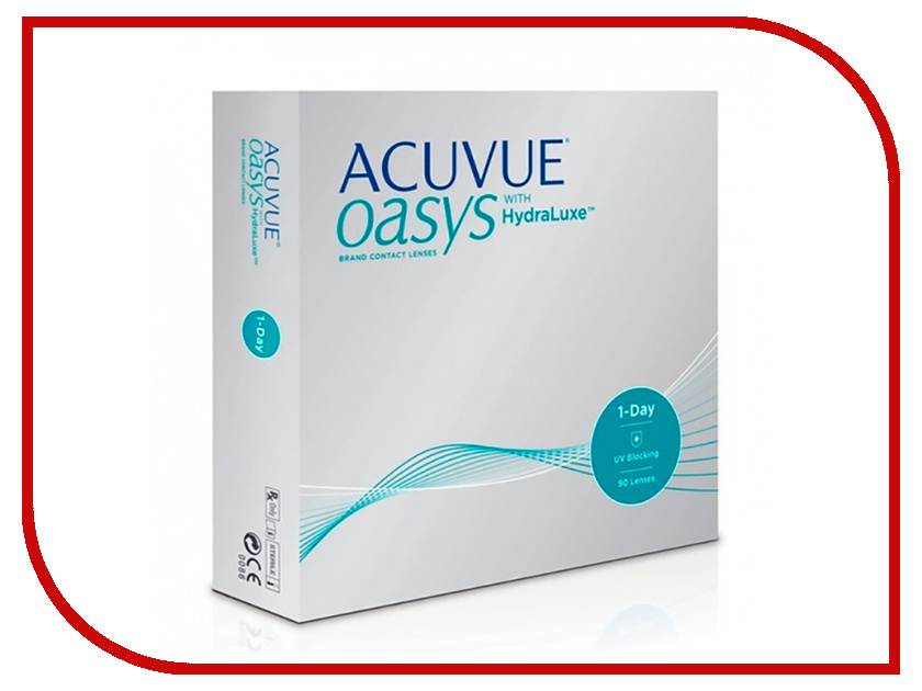 

Контактные линзы Johnson & Johnson 1-Day Acuvue Oasys with HydraLuxe (90 линз / 8.5 / -8)