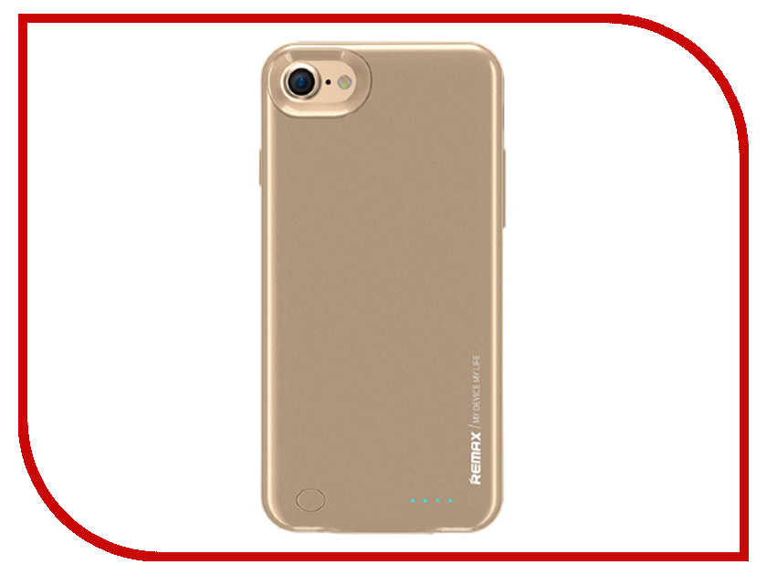 фото Аксессуар Чехол-аккумулятор Remax Energy Jacket для iPhone 7 2400mAh Gold