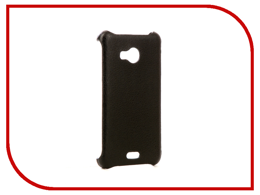 фото Аксессуар Чехол Fly FS408 Stratus 8 Zibelino Cover Back Black ZCB-FLY-FS408-BLK