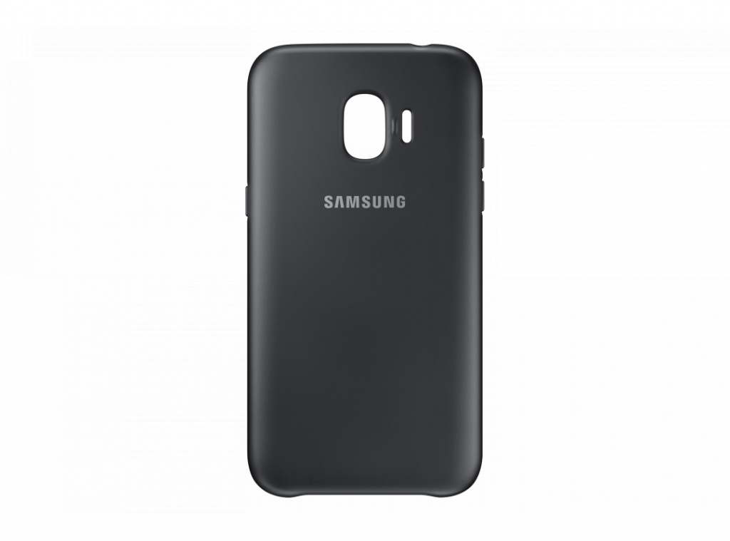 фото Аксессуар Чехол Samsung Galaxy J2 2018 Dual Layer Cover Black EF-PJ250CBEGRU