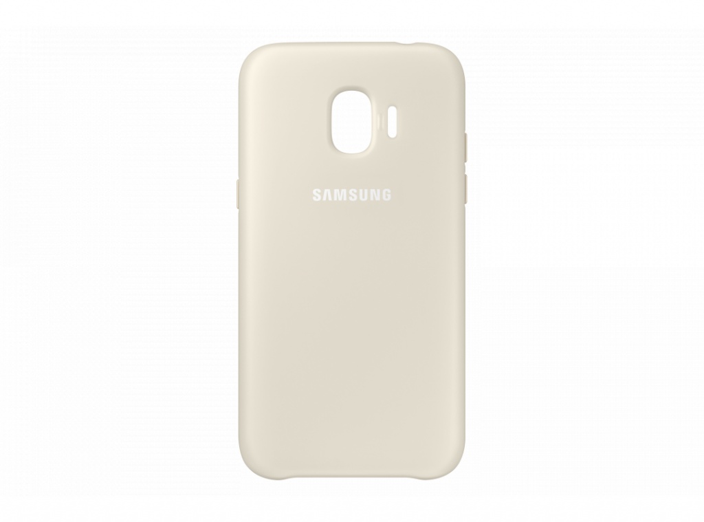 

Чехол Samsung Galaxy J2 2018 Dual Layer Cover Gold EF-PJ250CFEGRU, EF-PJ250CFEGRU