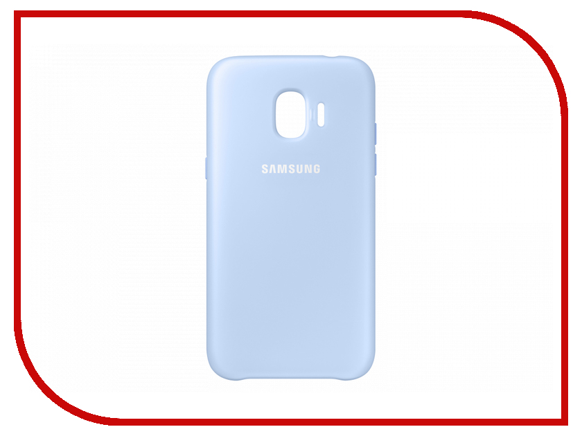 

Аксессуар Чехол Samsung Galaxy J2 2018 Dual Layer Cover Blue EF-PJ250CLEGRU