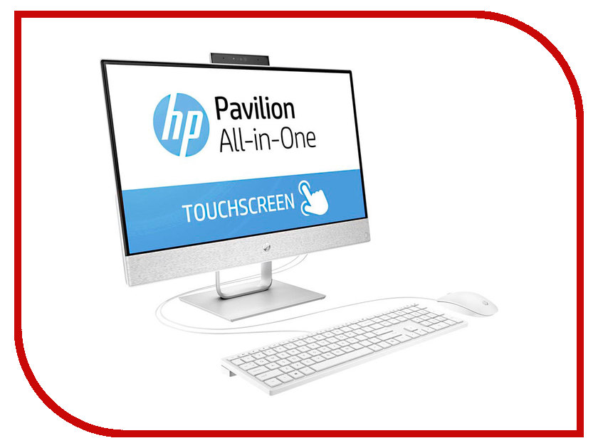

Моноблок HP Pavilion 24-x008ur White 2MJ59EA (Intel Core i7-7700T 2.9/8192Mb/1000Gb/Intel HD Graphics/Wi-Fi/Bluetooth/Cam/24.0/1920x1080/Touchscreen/Windows 10 Home 64-bit)