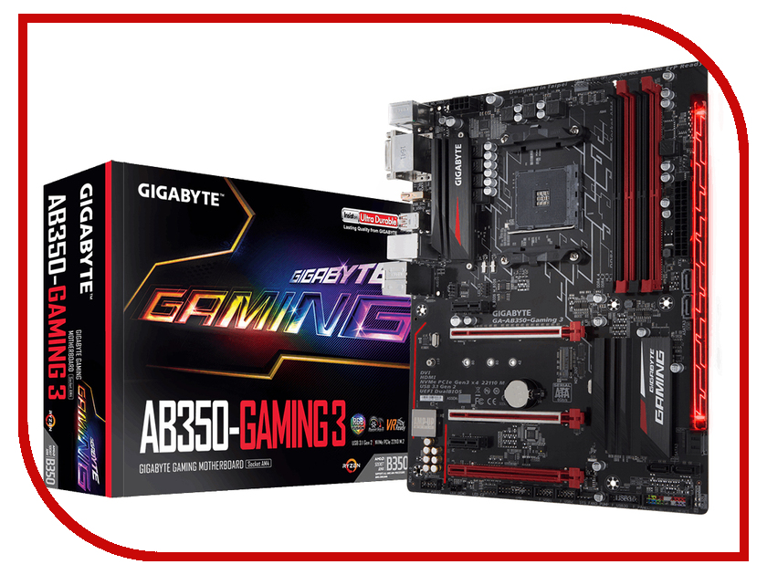 

Материнская плата GigaByte GA-AB350-Gaming
