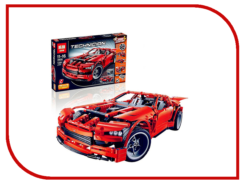 

Конструктор Lepin Technician Суперавтомобиль 1281 дет. 20028