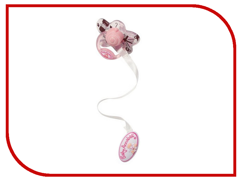 

Кукла Zapf Creation Baby Annabell Соска с лентой 794-258