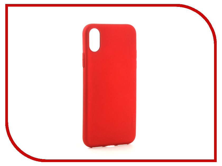 

Аксессуар Чехол Guardian для APPLE iPhone X X-Level Red 2828-022, APPLE iPhone X