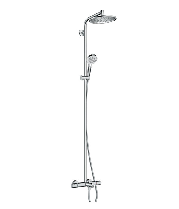 

Душевая стойка Hansgrohe Crometta S 240 Showerpipe 27320000, Crometta S 240