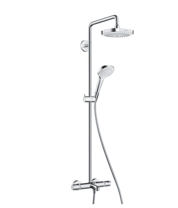 фото Душевая стойка Hansgrohe Croma Select E 180 2jet Showerpipe 27352400