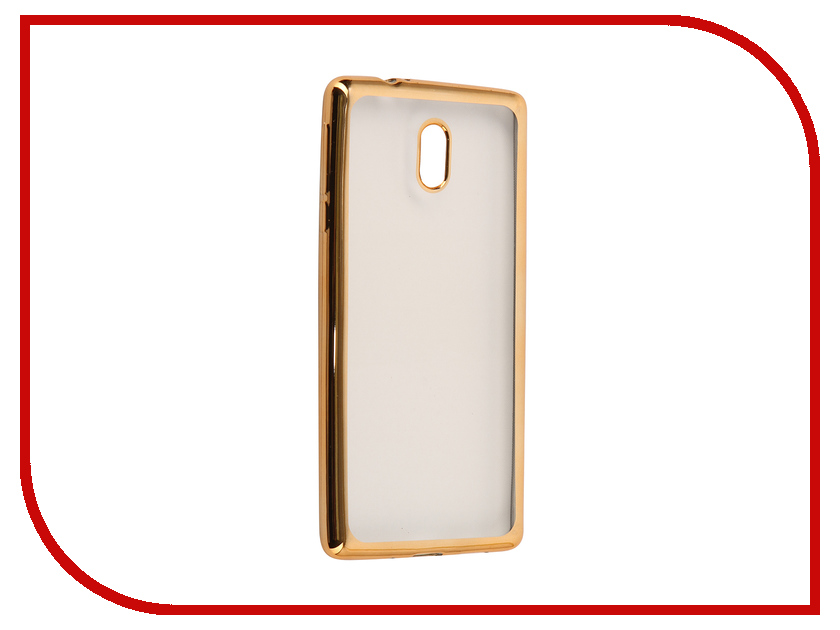 фото Аксессуар Чехол Nokia 3 Neypo Aura Silicone Gold Metallic NST3475