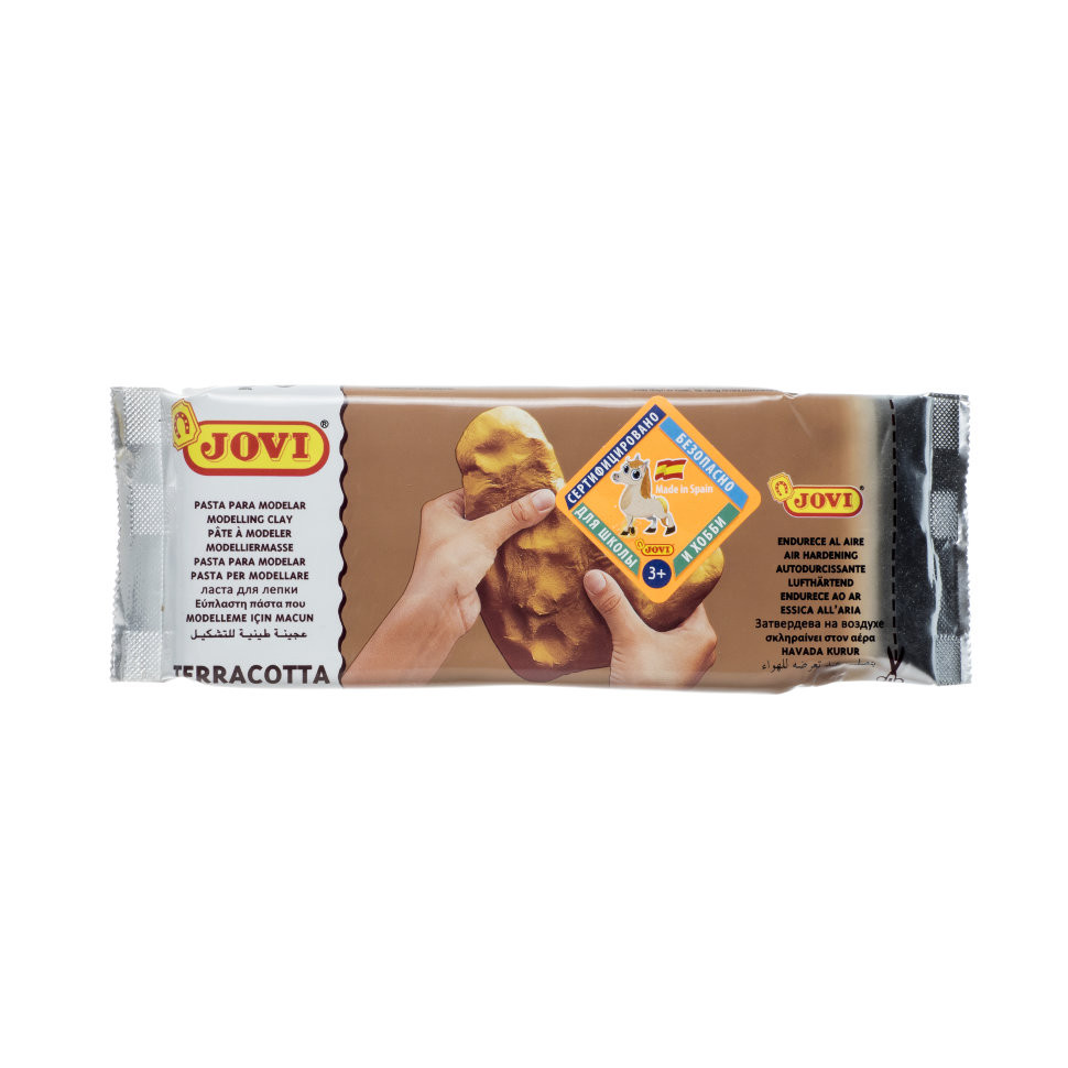 

Набор для лепки JOVI Паста для моделирования Отвердевающая 500g Terracotta 88