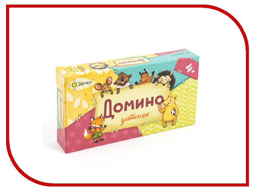 

Настольная игра Эврикус Домино детское BG-11002