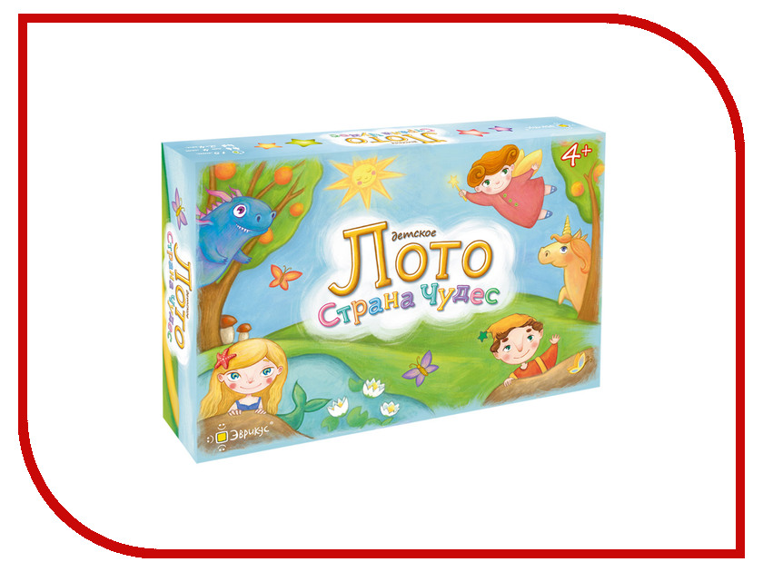 

Настольная игра Эврикус Лото детское Страна чудес BG-12003