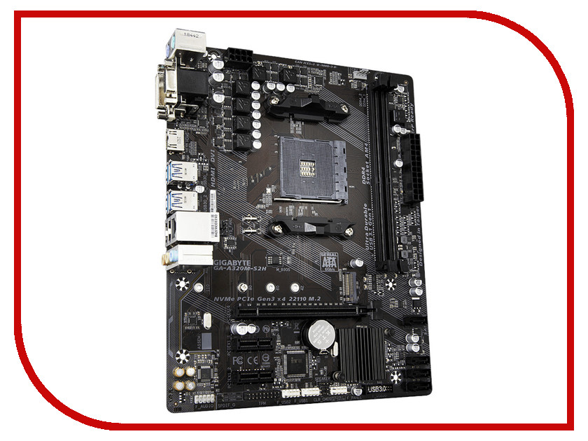 

Материнская плата GigaByte GA-A320M-S2H