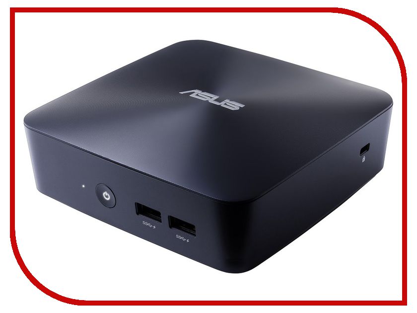 фото Настольный компьютер Asus VivoMini UN65U-M084M Dark Blue 90MS00W1-M00840 (Intel Core i5-7200U 2.5 GHz/8192Mb/128Gb SSD/Intel HD Graphics/Wi-Fi/Bluetooth/DOS)