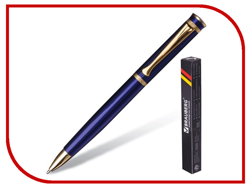 

Ручка Brauberg Perfect Blue-Gold 141415