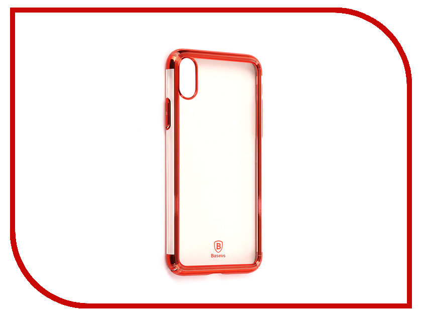 фото Аксессуар Чехол Baseus Minju Case для APPLE iPhone X Red WIAPIPHX-MJ09
