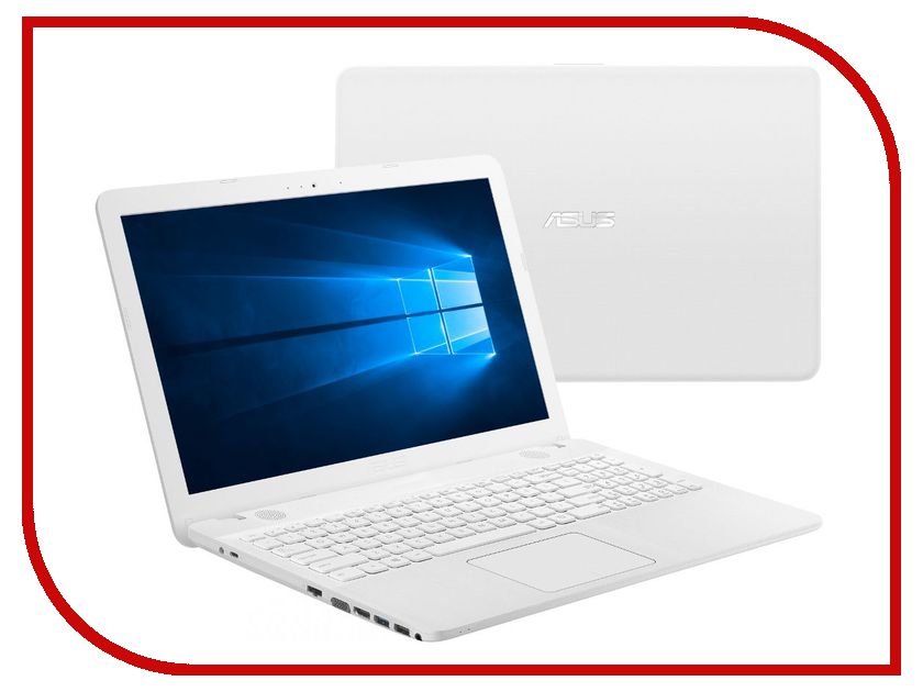 фото Ноутбук ASUS X541NA-DM551T 90NB0E82-M10220 (Intel N3350 1.1 GHz/4096Mb/500Gb/No ODD/Intel HD Graphics/Wi-Fi/Cam/15.6/1920x1080/Windows 10 64-bit)