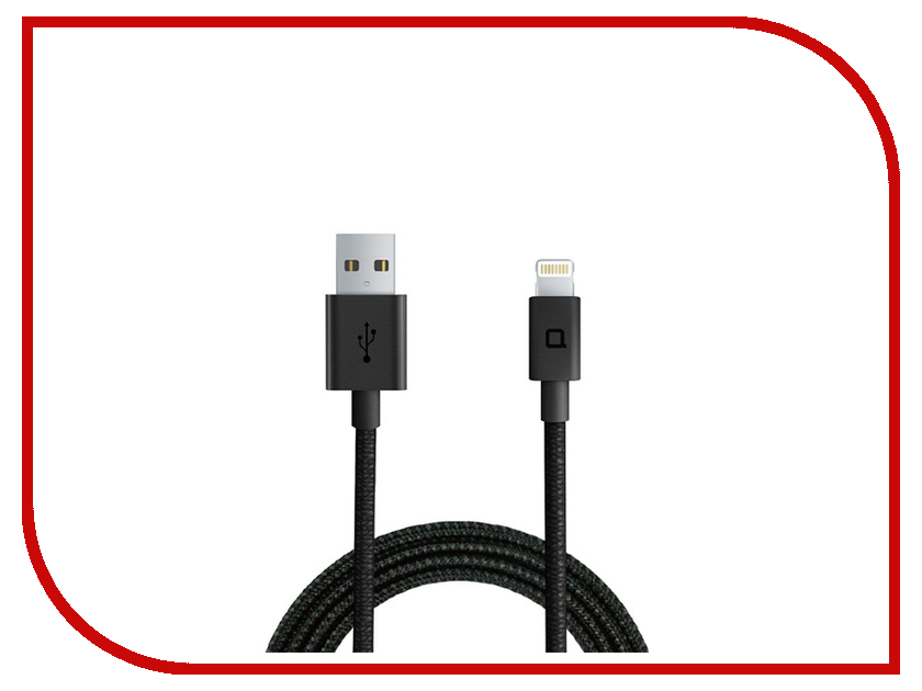 

Аксессуар Nonda Fiber Edition Lightning to USB 1.2m LC44BKRN