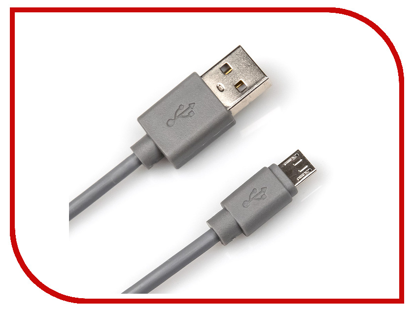 

Аксессуар Dialog Micro USB Type-B на USB Type-A Gray CU-0310