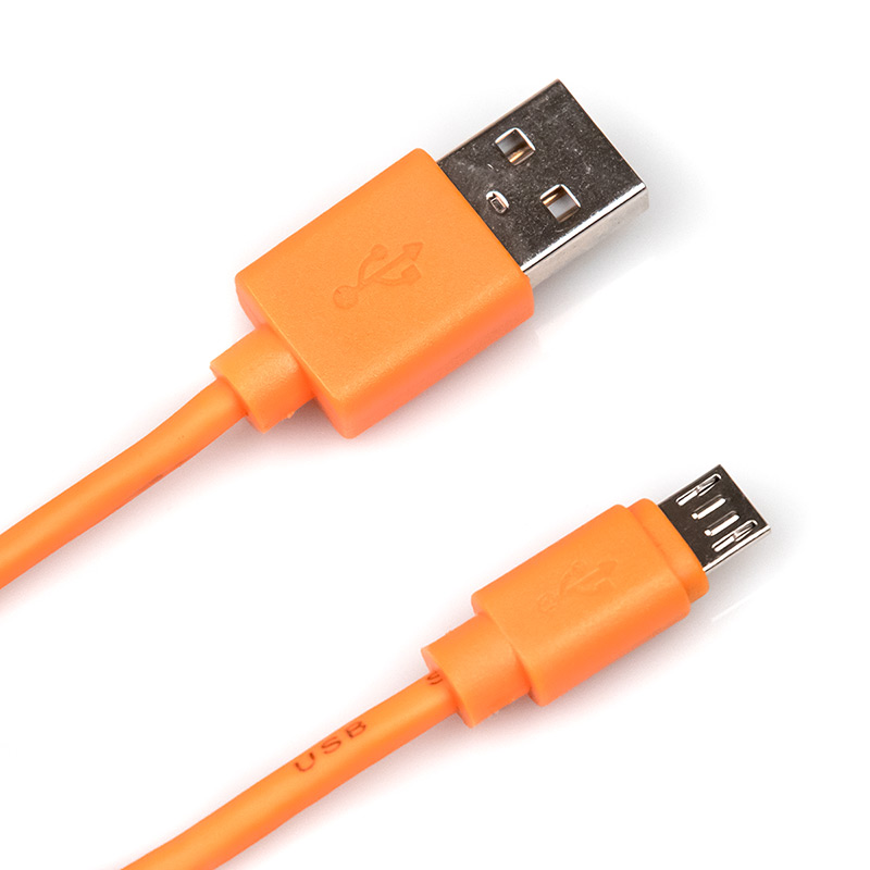 фото Аксессуар Dialog Micro USB Type-B на USB Type-A Orange CU-0310