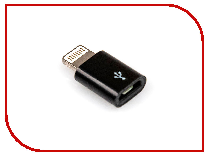 фото Аксессуар Dialog CI-0001 Lightning - Micro USB Black