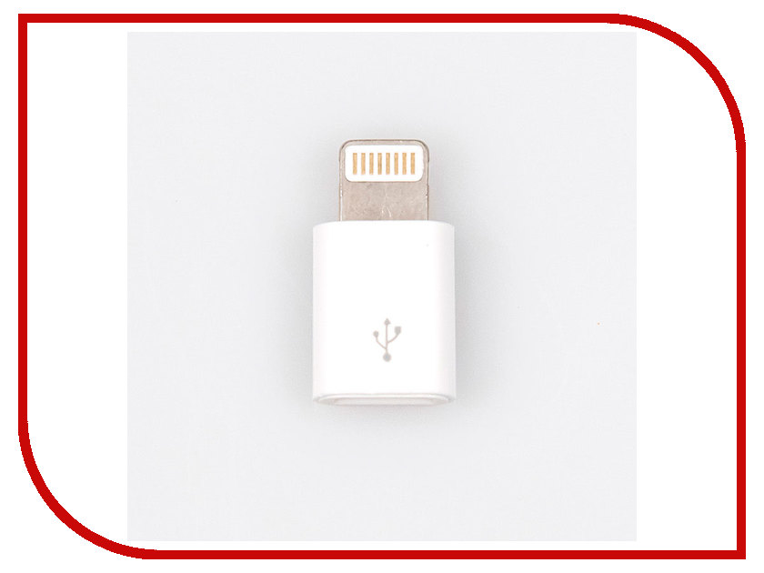 фото Аксессуар Dialog CI-0001 Lightning - Micro USB White