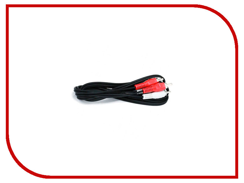 

Аксессуар Dialog 2RCA - 2RCA CA-0530 Black