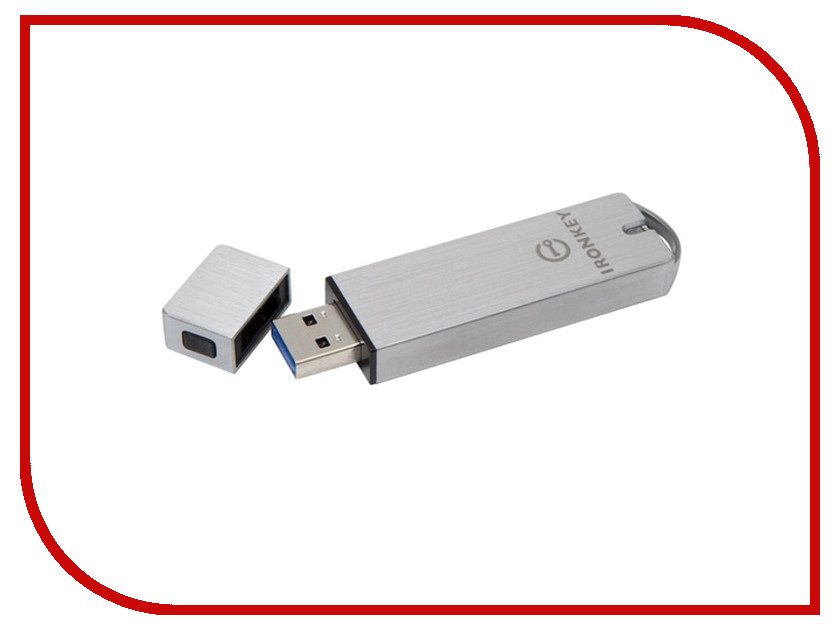 

USB Flash Drive 16Gb - Kingston Iron Key IKD1000 Enterprise USB 3.0 IKS1000E/16GB