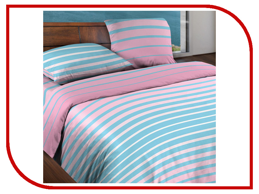 фото Постельное белье Wenge Motion Stripe Pink КБВм-21 15184 вид 3 Комплект 2 спальный Бязь