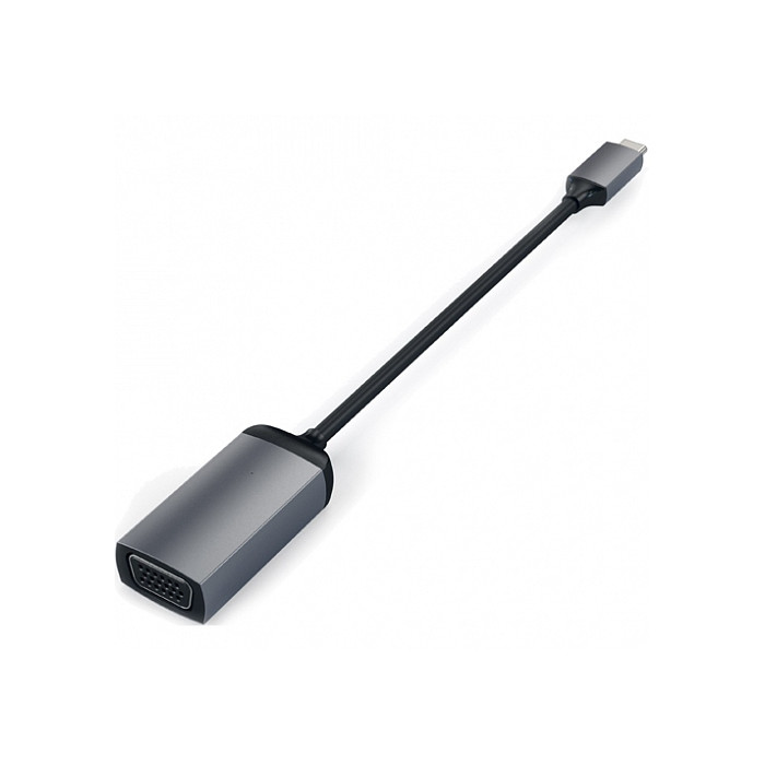 фото Аксессуар Переходник Satechi Type-C to VGA 1080p 60Gz Cable Adapter Grey ST-TCVGAM