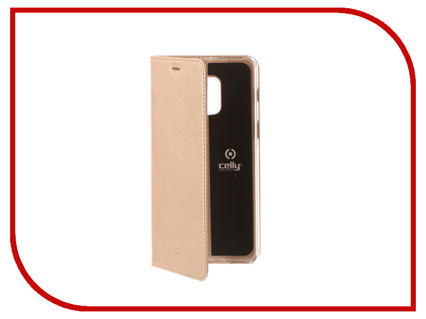 фото Аксессуар Чехол Samsung Galaxy A8 Plus Celly Air Case Gold AIR707GDCP