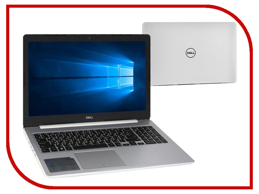 фото Ноутбук Dell Inspiron 5570 5570-5662 (Intel Core i5-8250U 1.6 GHz/8192Mb/256Gb SSD/DVD-RW/AMD Radeon 530 4096Mb/Wi-Fi/Bluetooth/Cam/15.6/1920x1080/Windows 10 64-bit)