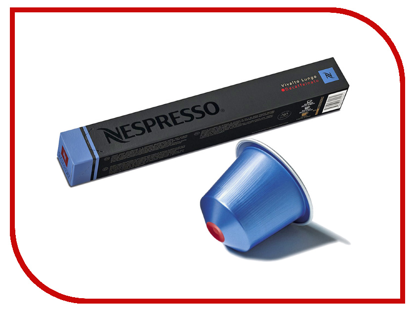 

Капсулы Nespresso Vivalto Lungo Decaffeinato 10шт 7646.50