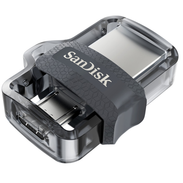 цена USB Flash Drive 32Gb SanDisk Ultra Android Dual Drive OTG USB 3.0 Black SDDD3-032G-G46