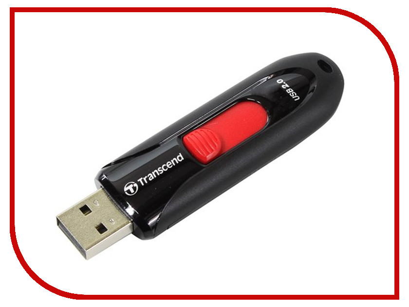 

USB Flash Drive 4Gb - Transcend JetFlash 590 TS4GJF590K Black, JetFlash 590