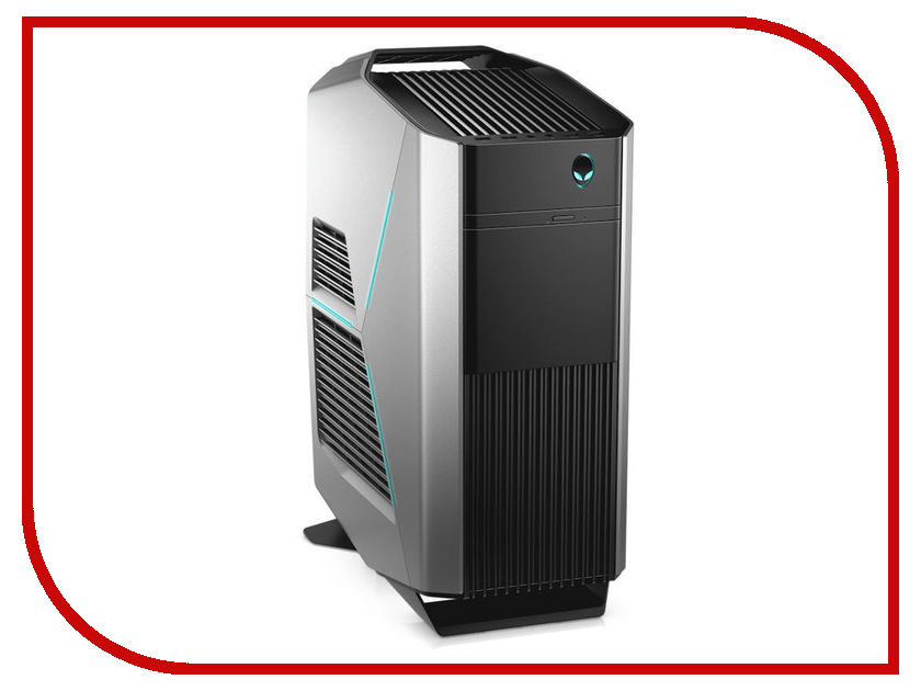 фото Настольный компьютер Dell Alienware Aurora R7 Silver R7-9966 (Intel Core i5-8400 2.8 GHz/16384Mb/1000Gb+256Gb SSD/DVD-RW/nVidia GeForce GTX 1070 8192Mb/Wi-Fi/Bluetooth/Windows 10 Home 64-bit)