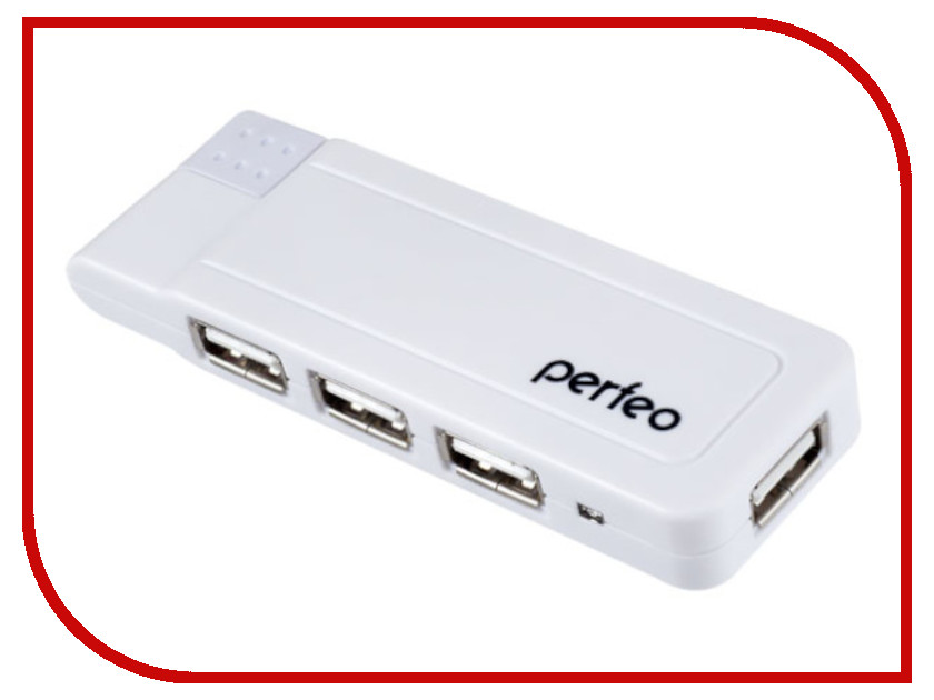 

Хаб USB Perfeo PF-VI-H021 White