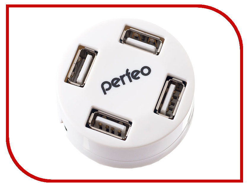

Хаб USB Perfeo PF-VI-H025 White