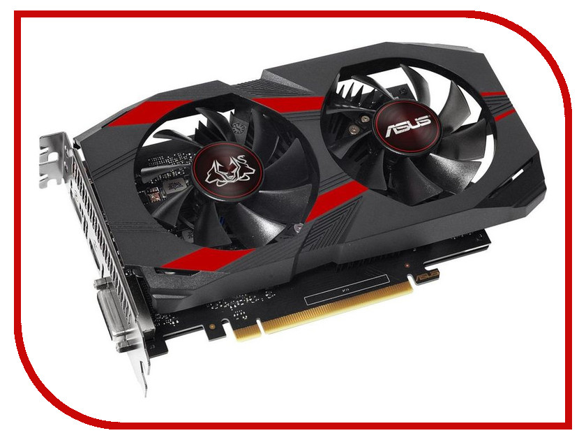 фото Видеокарта ASUS GeForce GTX 1050 Ti 1366Mhz PCI-E 3.0 4096Mb 7008Mhz 128 bit DPI DVI HDMI HDCP CERBERUS-GTX1050TI-O4G