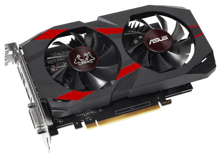 фото Видеокарта asus geforce gtx 1050 ti 1303mhz pci-e 3.0 4096mb 7008mhz 128 bit dpi dvi hdmi hdcp cerberus-gtx1050ti-a4g