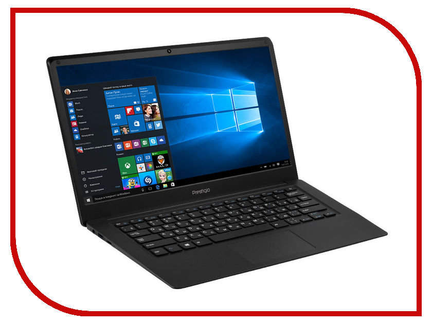 фото Ноутбук Prestigio SmartBook 141C PSB141C01BFP_BK_CIS ( Intel Atom x5 Intel Z8350 1.44 GHz/2048Mb/32Gb/Wi-Fi/Cam/14.1/1920x1080/Windows 10)