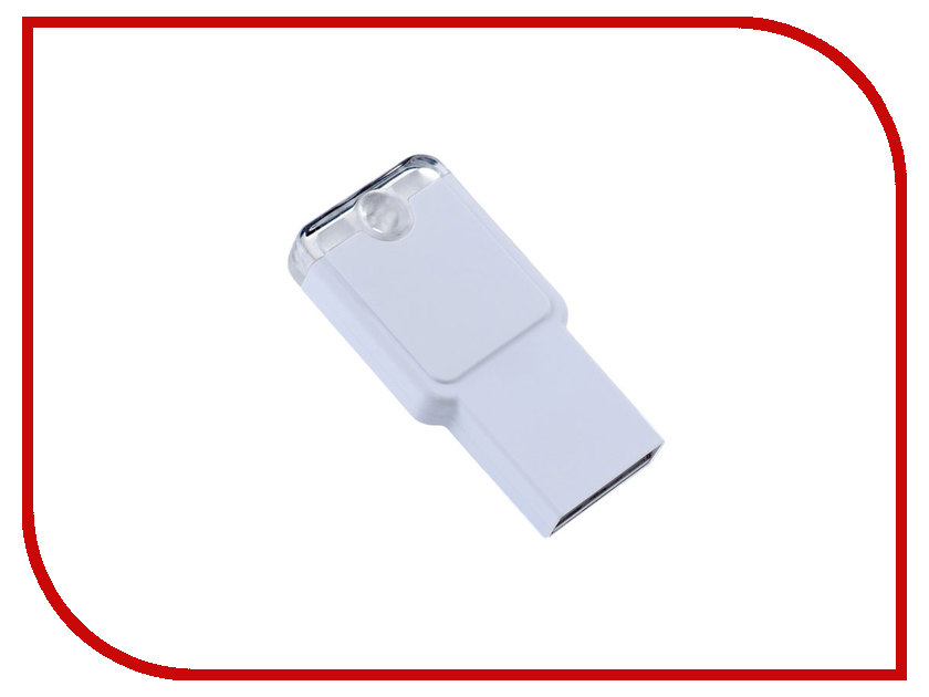 

USB Flash Drive 8Gb - Perfeo M01 White PF-M01W008