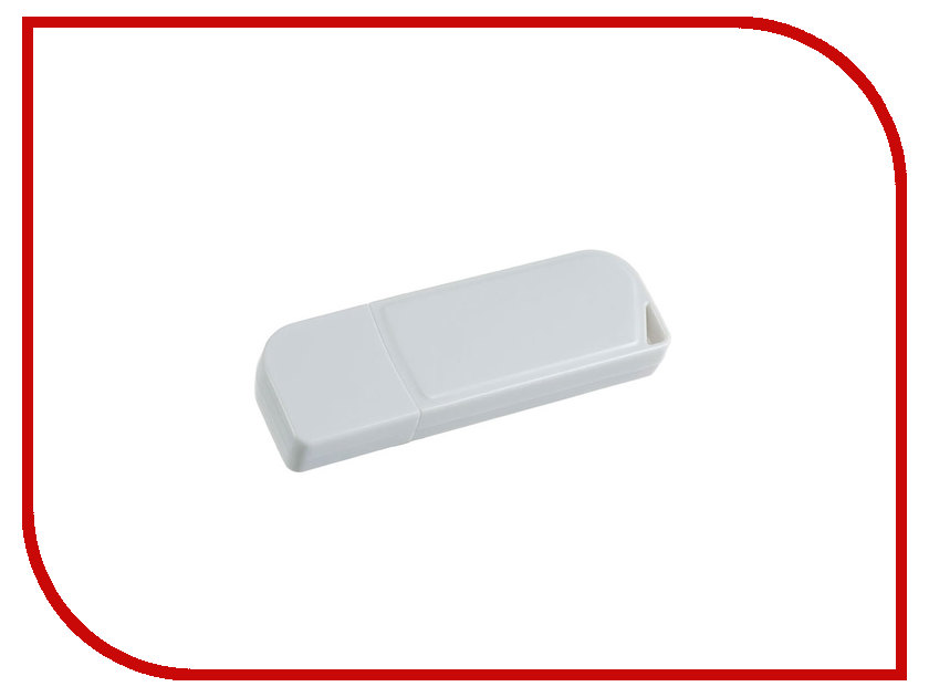 

USB Flash Drive 8Gb - Perfeo C10 White PF-C10W008