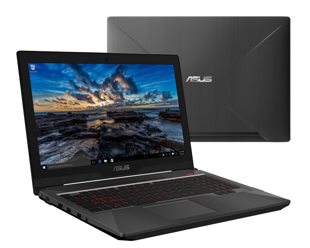 

Ноутбук ASUS ROG FX503VD-E4235T 90NR0GN1-M04540 (Intel Core i5-7300HQ 2.5 GHz/8192Mb/256Gb SSD/No ODD/nVidia GeForce GTX 1050 2048Mb/Wi-Fi/Cam/15.6/1920x1080/Windows 10 64-bit), FX503VD-E4235T