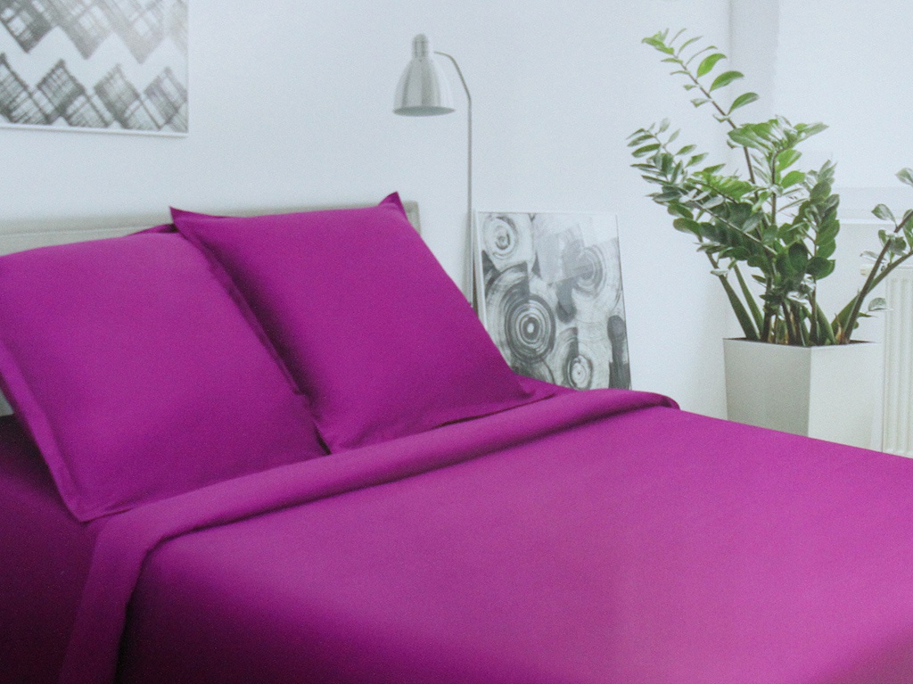 фото Постельное белье Этель Пурпурное сияние Комплект 2 спальный Сатин 2594344