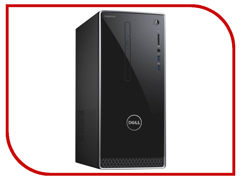 фото Настольный компьютер Dell Inspiron 3668 Grey 3668-5600 (Intel Core i5-7400 3.0 GHz/8192Mb/1000Gb/DVD-RW/nVidia GeForce GTX 1050 2048Mb/Wi-Fi/Linux)